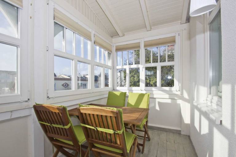 ruhige Lage, Ferienwohnung im Bäderstil mit Veranda - Villa Möwe FeWo 06 — photo 4