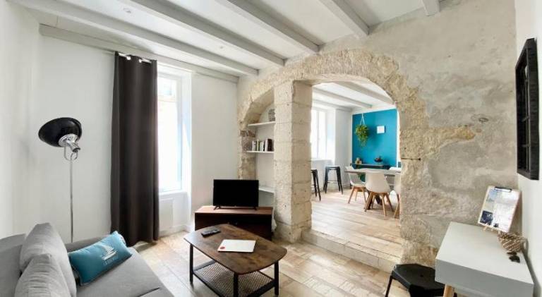 Rental apartment with garden in La Rochelle