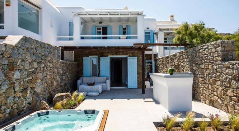 Villa ANASA private Pool & Jacuzzi 8pax at Panormos — photo 4