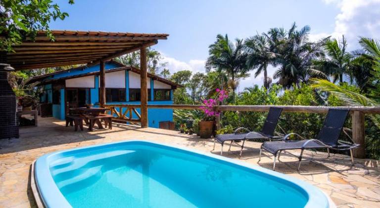 House with pool | Dogs allowed in Ubatuba