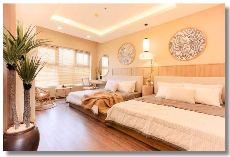 Serviced apartment with sauna, patio & hot tub | Next to the beach | Pets allowed in Quy Nhon