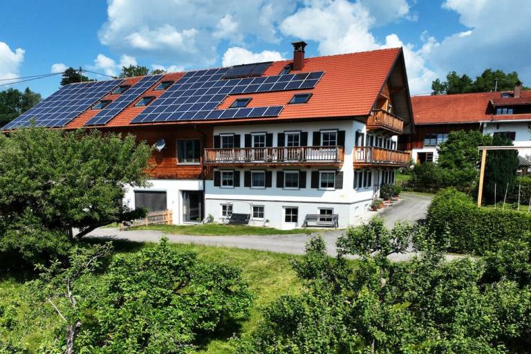 Ferienhaus mit Hund in Riedis, Oy-Mittelberg f&uuml;r max. 10 Personen