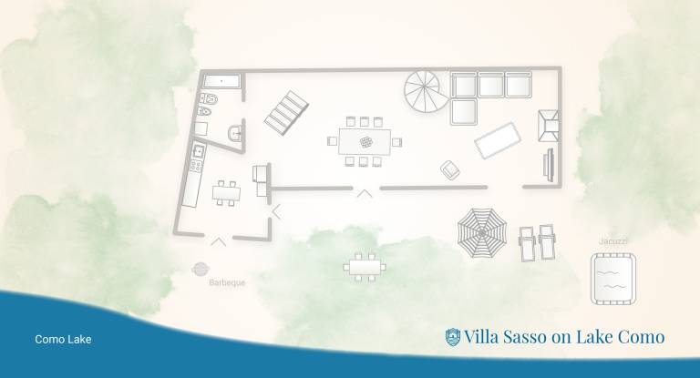 Villa with terrace, hot tub & yard | Panoramic view — photo 5