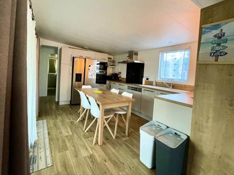 Camping Ecolodges Domaine de la Forêt - by Océan Mobilhomes - Mobile home 3 bedrooms (DF31) 8 people — photo 3