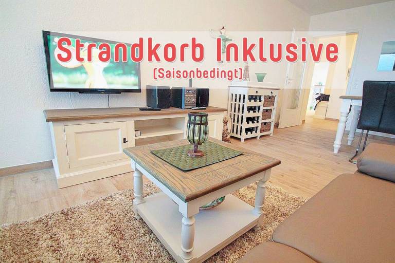 NC31 Ferienwohnung mit Meerblick & 2 Balkonen – strandnah in Cuxhaven Sahlenburg in Cuxhaven