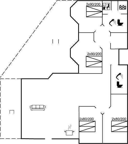 130 m² Ferienhaus ∙ 4 Schlafzimmer ∙ 8 Gäste – Bild 23