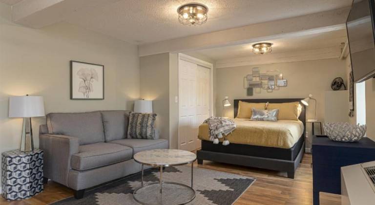 Stylish Queen Suite Near SIU Carbondale in Carbondale, IL