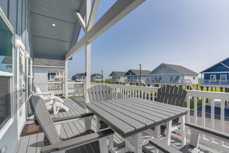 Pool Access, Deck + Patio: Bolivar Peninsula Gem — photo 2