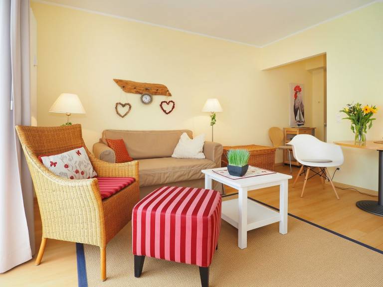 1-Raum-Appartement mit Balkon in Heringsdorf