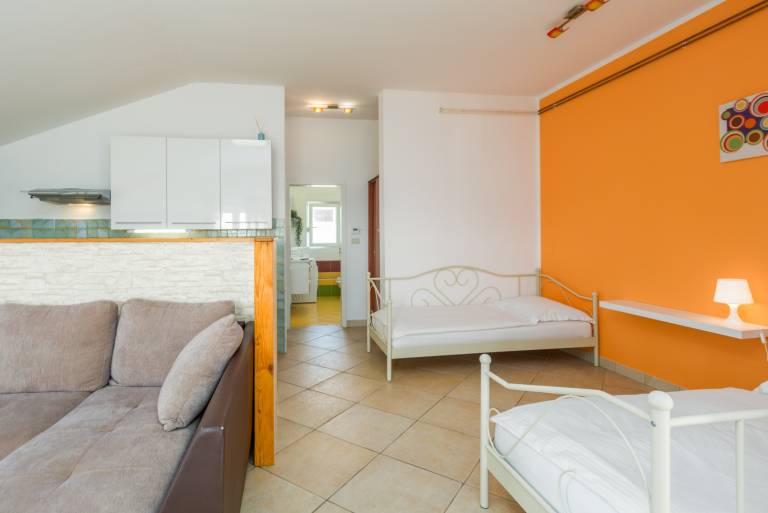 One bedroom apartment with terrace and sea view Umag (A-2523-c) — photo 3