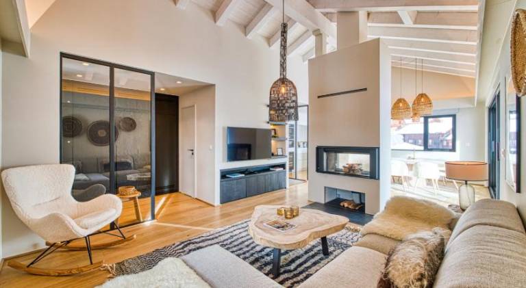 Verbier Village Levron 3br chalet large terrace facing south in Bagnes