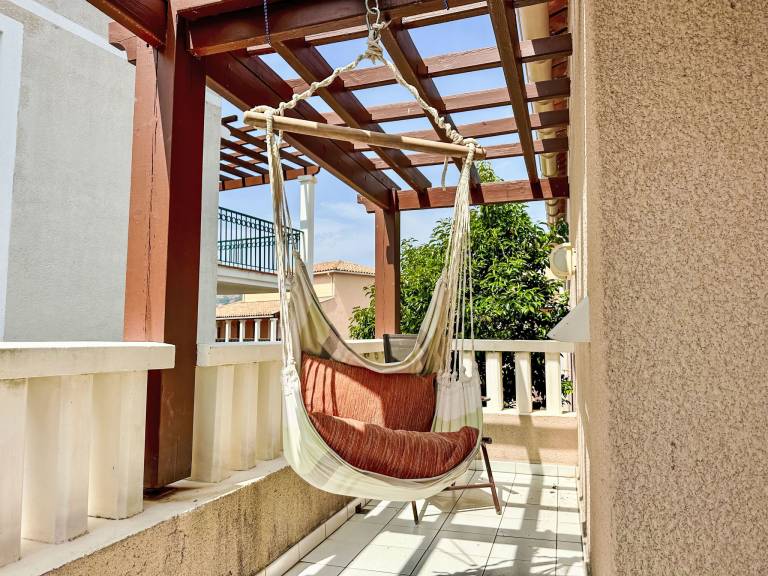 Holiday apartment with patio, yard & pool — photo 2