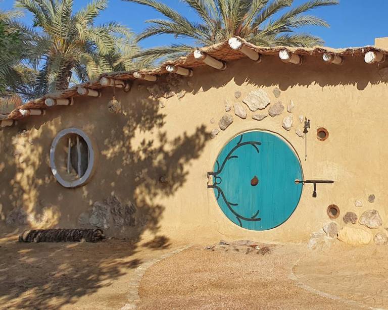 House with yard & pool in Siwa