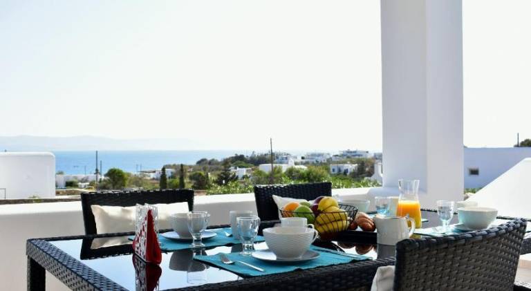 House with terrace & garden in Paros