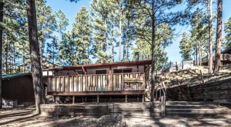 House with grill in Ruidoso, NM