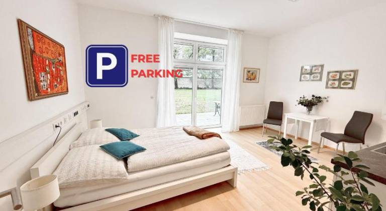 Rental apartment with yard in Schwechat