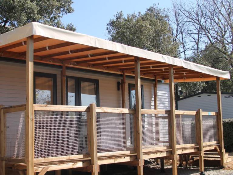 Mobile home with terrace, heated pool & BBQ — photo 4