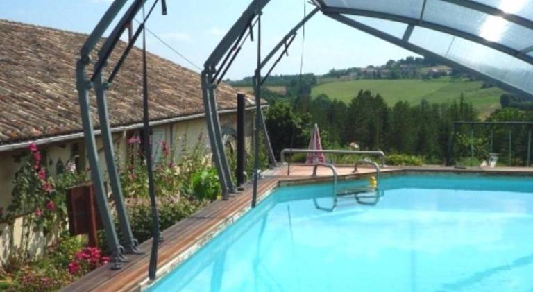 Gite de vinces Lot-et-Garonne situe entre Bordeaux et Toulouse maison rurale, Maison en campagne — photo 3