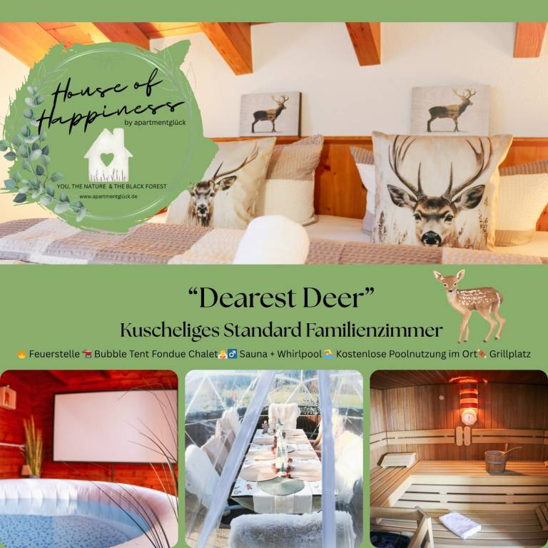 Dearest Deer – Cozy Family Room with Balcony and Great View for 3 Guests — photo 2