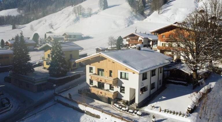 Holiday apartment with yard & patio in Saalbach-Hinterglemm