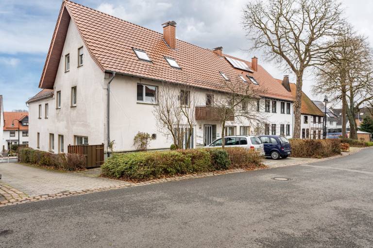 Holiday apartment with patio | Garden view in Paderborn