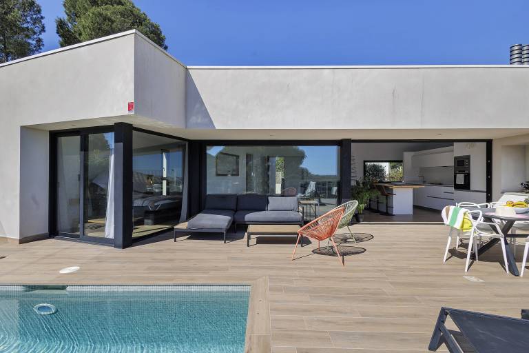 House with garden, barbeque & pool | Sea view in Begur