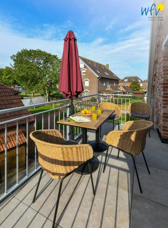 Luxuriöse Ferienwohnung auf Langeoog mit Sauna und Balkon für Familien — photo 4