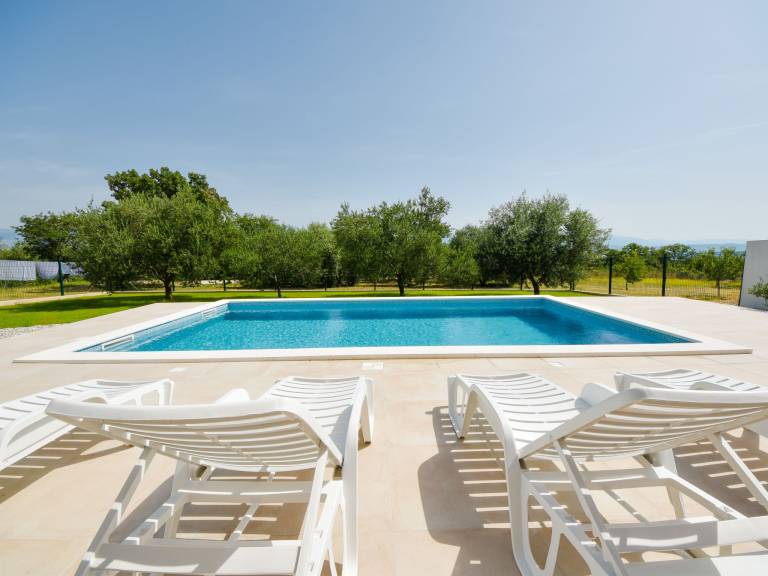 Ferienhaus in Podgradina, Posedarje für max. 6 Personen