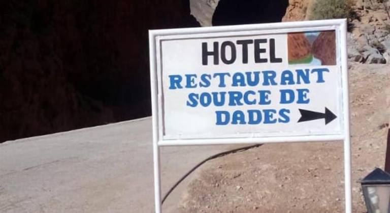 Hotel Source De Dades in Tinghir