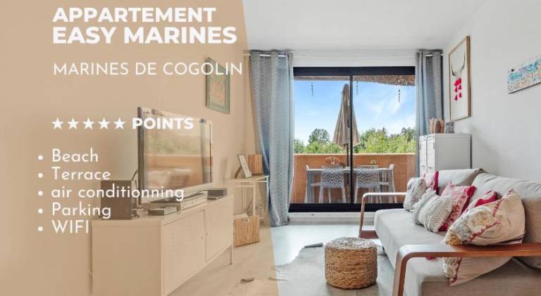 Rental apartment with 1 room for 2 persons in Cogolin