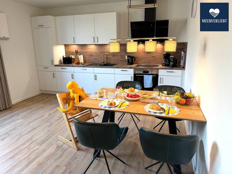Meerverliebt – Penthouse mit Sauna. Dachterrasse. Familienfreundlich. Hunde. — photo 2