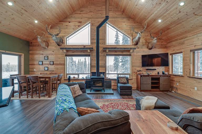 Custom Kasilof Cabin on 40 Private Acres — photo 4