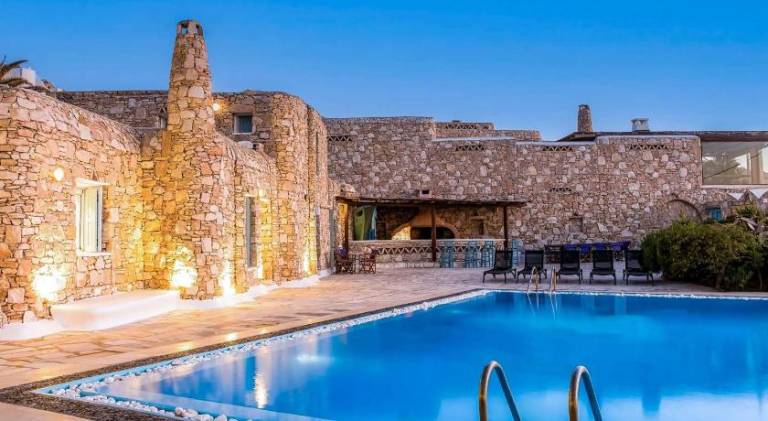 Myrovi Sunset Villa - Sea View & Pool in Kanalia in Mykonos