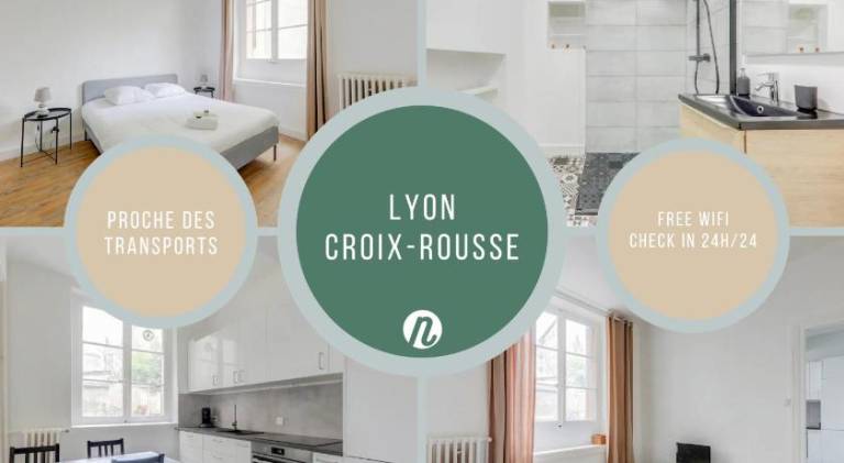 Holiday apartment with 1 room for 4 persons in Lyon