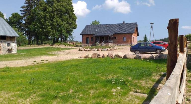 Beautiful farm with barbeque, garden & terrace | Pets allowed in Gizycko