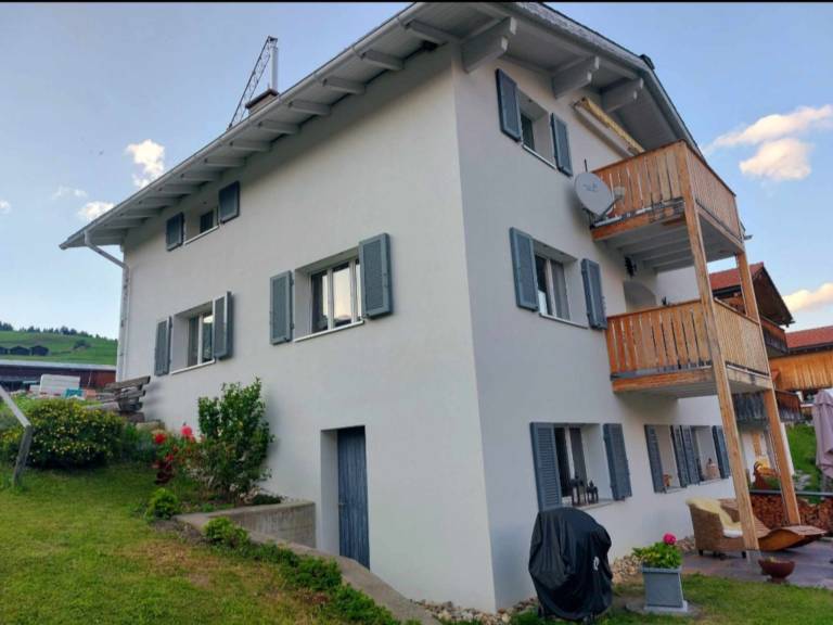 Ferienwohnung mit Hund in Lumbrein, Obersaxen Mundaun f&uuml;r max. 6 Personen