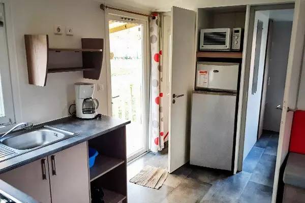 Camping Le Parc de la Fecht - Mobile home Comfort 3 bdr. 6 pers. Covered Decking — photo 3