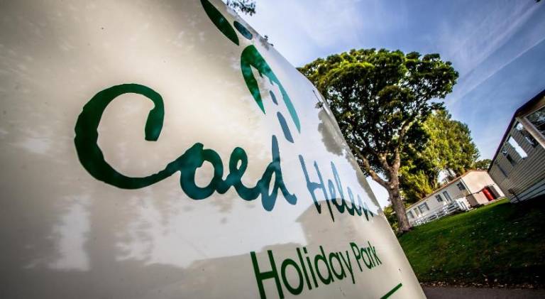 Coed Helen Holiday Park in Caernarfon