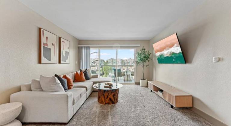 Marina Blue - Sun-Drenched 2BR with Balcony Overlooking the Port, GYM and POOL in Marina, CA