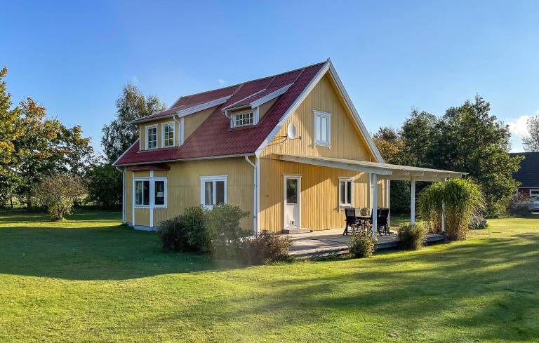 Ferienhaus mit Hund in Laholm, Schweden fuer max. 6 Personen