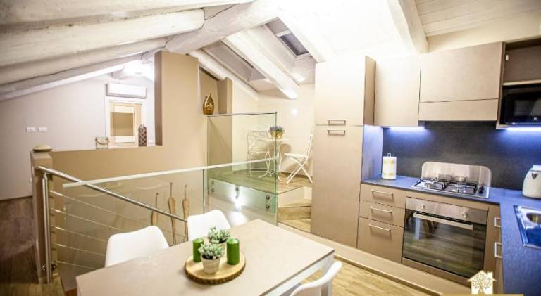 Holiday apartment with terrace in Cuneo