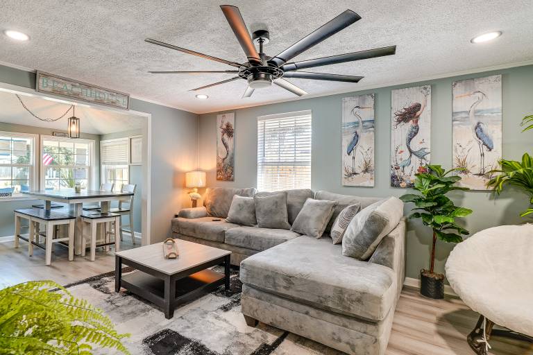 100 Ft to Shore! PCB Home w/ Outdoor Entertainment — photo 4