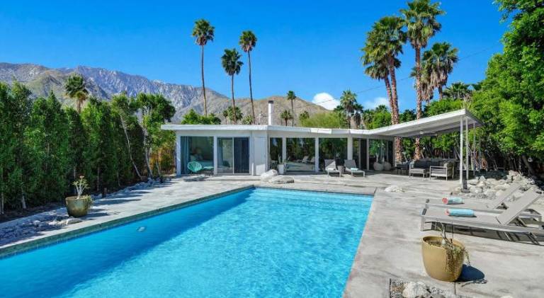 Vacation home with pool in Palm Springs, CA