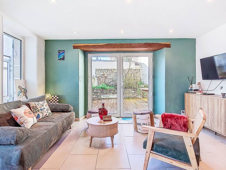 Ferienhaus in Locquirec, Bretagne f&uuml;r max. 4 Personen am Atlantik