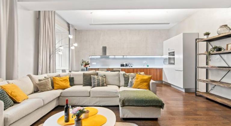 Rental apartment with 2 rooms for 7 persons in Prague