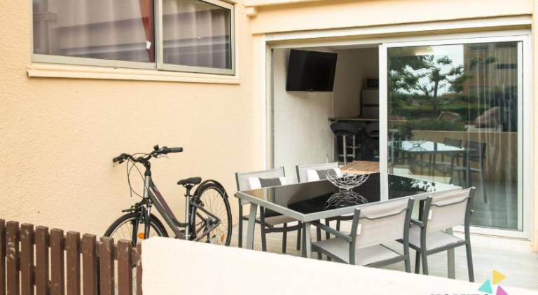 Rental apartment with 1 room for 2 persons in Leucate