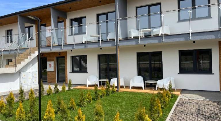 Apartment with garden & patio in Ustka