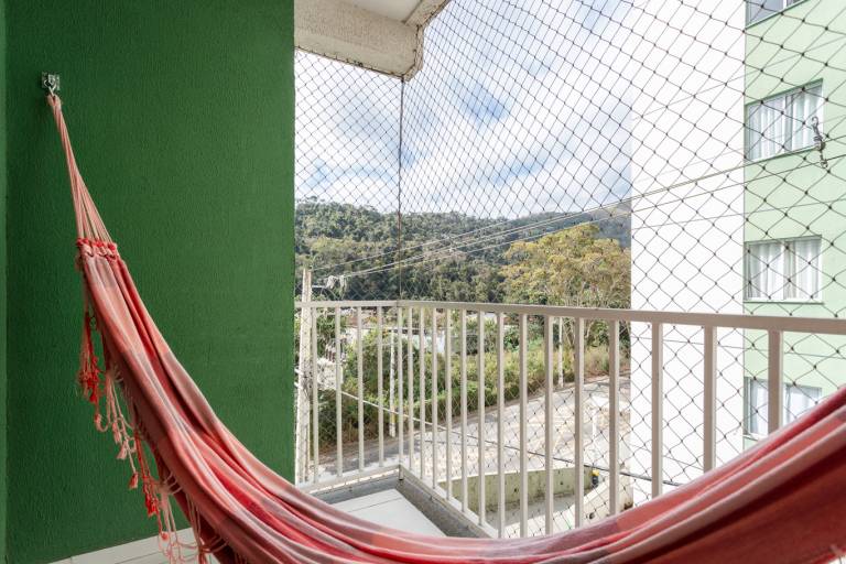 Apartamento pet friendly com rede, Wi-fi e garagem — photo 3