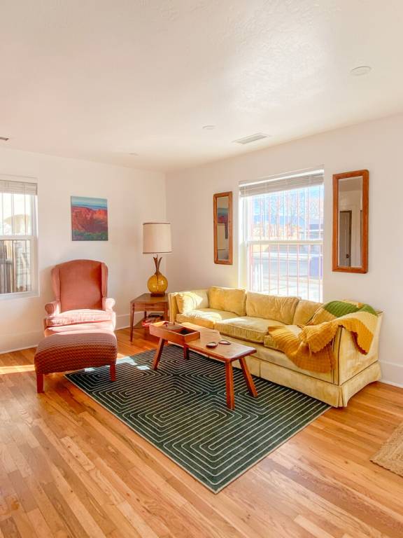 House with garden in Albuquerque, NM