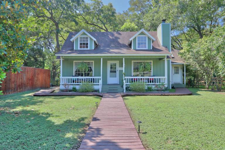 Creekside Cabins - Cypress Creek House in Wimberley, TX